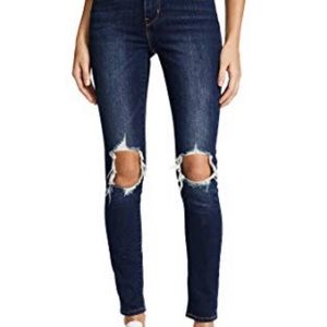 Levi Distressed Skinny Jeans